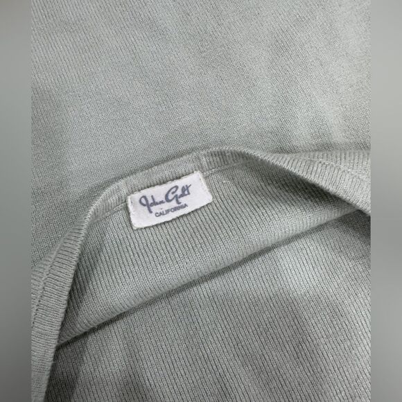 John Galt/Brandy Melville Light Green Halter Tank Top, One Size - Picture 3 of 3